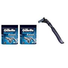 Compatible Razor Handle Gillette Sensor Excel Refill Razor Blade Cartridges 10 Ct Pack Of 2 Yes To Coconuts Moisturizing Single Use Mask