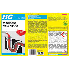 hg vloeibare ontstopper 1 liter blokker