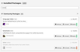 How To Use Tex In The Atom Editor Tex Latex Stack Exchange