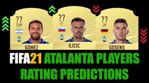 He prefers to shoot with his left foot. Fifa 21 Atalanta Players Rating Prediction W Ilicic Gomez Zapata Gosens Djimsiti Muriel Youtube