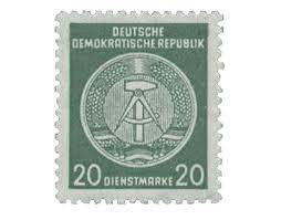 Jahrhunderts hall in sachsen, bis anfang des 20. Der Seltenste Und Wertvollste Dienstmarkensatz Der Ddr Borek De