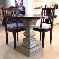Alright, getting started on this table, as i mentioned earlier, sandra wanted us to step out of our comfort zones to try something new…you know how good. Diy Wood Pedestal Table Base Build Plans Video Video Round Pedestal Dining Table Round Pedestal Dining Wooden Kitchen Table