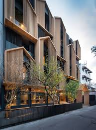Octane S Vertical Residential Village In Bangkok Plays With The Archetypal House Shape Facade Design Exterior Design Architect Design