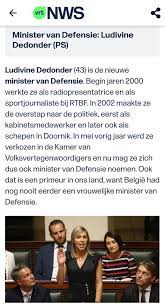 Dat bevestigt haar kabinet aan belga. The Belgian Navy Home Facebook