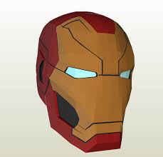 While accused of treating s.h.i.e.l.d. Iron Man Mark 46 Helmet Pepakura Eu