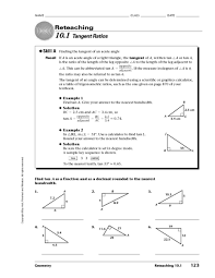Worksheets are tangent ratio classwork work, the tangent ratio, geometry, chapter 8 resource masters, trigonometric ratios date period, practice your skills with answers. Tangent Ratios Worksheet For 10th Grade Lesson Planet