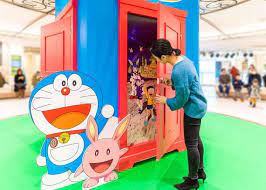 watch the best youtube videos online everyones favorite cat type robot doraemon has arrived at ikebukuro landmark sunshineci doraemon types of cats japan