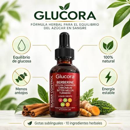 Tu glucosa no depende solo de lo que comés, sino también de cómo tu cuerpo  la procesa. 🔬 Glucora está formulado para acompañar ese proceso en  distintos niveles del metabolismo: • Apoya