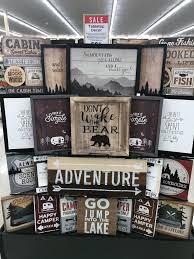 Hobby Lobby Lodge Table Bear Hobby Lobby Decor Cabin Decor Camping Decor
