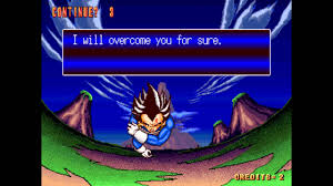 Vegeta offers some sound advice in dragon ball z 2: Dragon Ball Z 2 Super Battle Arcade Mame Gameplay Youtube