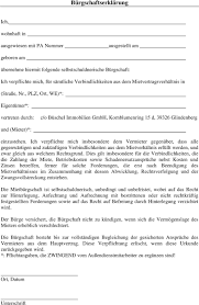 Mit einer bürgschaft der eltern oder der verwandten ist das problem recht einfach gelöst. Infoblatt Zur Wohnungsanmietung Bei Buschel Immobilien Pdf Free Download