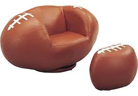Shop For A Sport Football Chair And Ottoman At Rooms To Go Kids Find That Will Look Great In Yo Football Room Decor Chair And Ottoman Bedroom Furniture Stores