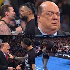 lol Paul heyman is doing funky dance moves