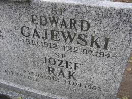 Edward Gajewski 1912 Głogów Gmina