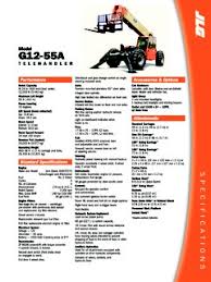 Telehandlers Jlg Specifications Cranemarket Page 2