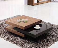 Ivana 3 Tier Rotating Coffee Table Black Walnut Decoracao Moderna Centro De Sala Mobilia Inteligente