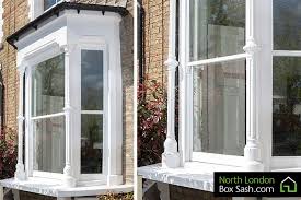 Oriel bay windows are the oldest form of bay windows, first popularized on mansions during the english renaissance. Box Sash Bay Window North London Box Sash Windows