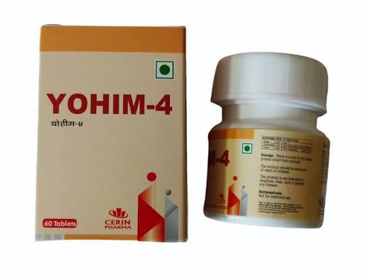 4mg Yohimbine Hydrochloride Tablets, Cerin Pharma, Prescription at ₹ 195/kg in Ahmedabad