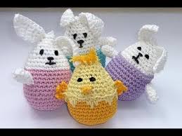 Http Www Nadelspiel Com Wie Du Diese Originelle Osterdekoration Noch Schnell Vor Ostern Hakels Poupees En Crochet Lapin En Crochet Crochet Video