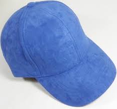 Suede Dad Hats Wholesale Blank Baseball Caps Slider Buckle Royal Blue