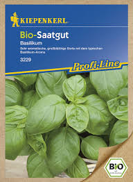 Mein saatgut ist endlich da. Kiepenkerl Gemuse Saatgut Bio Basilikum Genoveser Bio Saatgut Sam