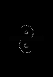 Aesthetic Black And White Background Moon Sun Moon Tattoo Idea Di 2020 Tato Lucu Tato Kecil Fotografi Abstrak