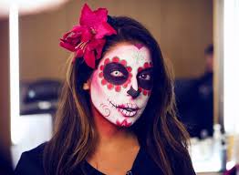Maquillage tête de mort mexicaine: 1001 Idees Maquillage Squelette Mexicain L Art Du Candy Skull