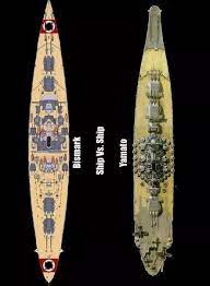 Yamato vs bismarck, many of you asked for it. Bb Ship Comparisons Bismarck Vs Yamato Battleship Imperial Japanese Navy Navy Carriers