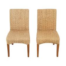 Check spelling or type a new query. 68 Off Pottery Barn Pottery Barn Seagrass Dining Side Chairs Chairs