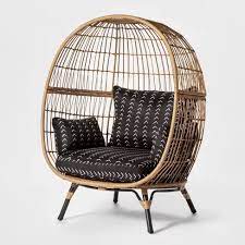 all weather wicker maximus outdoor hanging egg chair in 2021 hanging garden chair hanging chair outdoor hanging egg chair