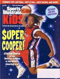 Cynthia Cooper Autographed Wnba Houston Comets Sports Illustrated For Kids Mini Poster Magazines For Kids Wnba Houston Basketball