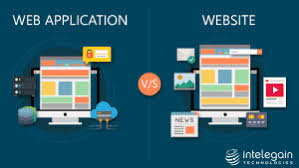 Web applications are similar to any other apps, but the main advantage of a web application is that it's stored on the internet and can be accessed on a browser. Differentiating Between Web Application Vs Website Intelegain