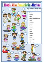 Hobbies And Free Time Activities Worksheet Free Esl Printable Worksheets Made By Teachers Free Time Activities Time Activities Activities