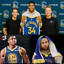 Giannis Antetokounmpo Officially Signing With The Warriors After The Bucks  Waved Damian Lillard see more: https://rb.colofandom.com/piwe