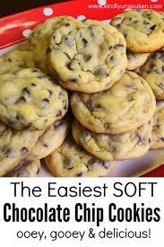 Mom S Famous Easy Chocolate Chip Cookies Recipe Chocolate Chip Recipes Cookies Recipes Chocolate Chip Simple Chocolate Chip Cookie Recipe