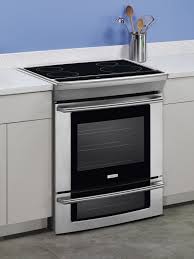 Electrolux Ew30is65js 30 Inch Slide In Induction Range With 4 2 Cu Ft Self Clean Convection Oven Ceramic Glass Cooktop Wave Touch Controls And Lower Oven Convection Oven Convection Range Induction Range