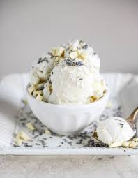 White Chocolate Chunk Lavender Ice Cream Rezept Lebensmittel Essen Hausgemachtes Eis Rezepte