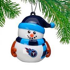 Tennessee Titans Snowman Ornament Tennessee Titans Snowman Ornaments Titans