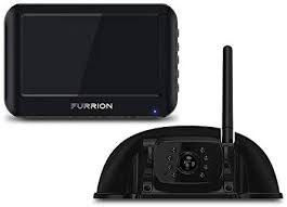 Amazon Com Furrion Vision S 4 3 Inch Wireless Rv Backup System With 1 Rear Sharkfin Camera In In 2020 Travel Trailer Accessories Cool Electronic Gadgets Night Vision