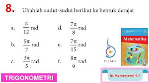 Contoh Soal Bezerta Jawabnya Tentang Derajat Dan Radian Jawaban Buku Cute766