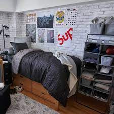 We've compiled a list of some of our favorite dorm items that'll make your new digs feel more like the cool studio in that major metropolitan area you've been imagining—just. Room Ideas For Guys Guys Dorm Room Ideas Dormify Guy Dorm Rooms Dorm Room Diy Dorm Room Designs