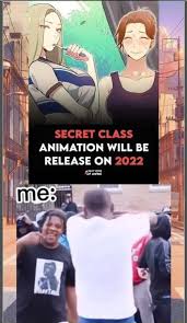 SECRET CLASS ANIMATION WILL BE RELEASE ON 2022 - iFunny Brazil