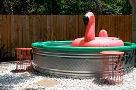 Mckee plastics pen water trough 12 l. How I Made A Stock Tank Pool My Backyard Oasis Wirecutter