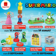 There is a free apple in every happy meal. Mcdonald Happy Meal Super Mario Shopee Malaysia