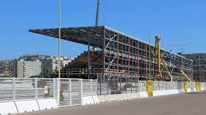 The lazio region reported on tuesday that it is negotiating with sardinia to find an agreement to test passengers before they board the ships and planes to and from sardinia. Sardegna Arena In Via Di Ultimazione La Copertura Della Main Stand Foto Cagliari News 24