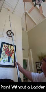 Paint Without A Ladder Extension Pole Wall Painting Telescopic Pole
