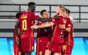 Bhayangkara football club ist ein fußballverein aus jakarta. Hasil Madura United Vs Bhayangkara Fc Di Liga 1 2021 2022 Lima Gol Warnai Kemenangan The Guardian Okezone Bola