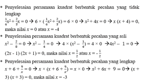 We did not find results for: Persamaan Dan Fungsi Kuadrat Serta Contoh Soal Tambah Pinter