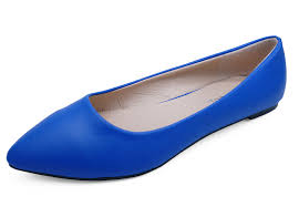 Fashion Clothes Shoes Accessories Ladies Blue Slip On Smart Flat Shoes Pointy Comfy Ballet Ballerina Pumps Uk 3 8 Suneducationgroup Com