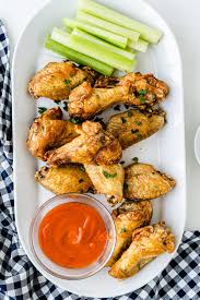 Maybe you would like to learn more about one of these? Air Fryer Frozen Chicken Wings With Buffalo Sauce Clean Eating Kitchen